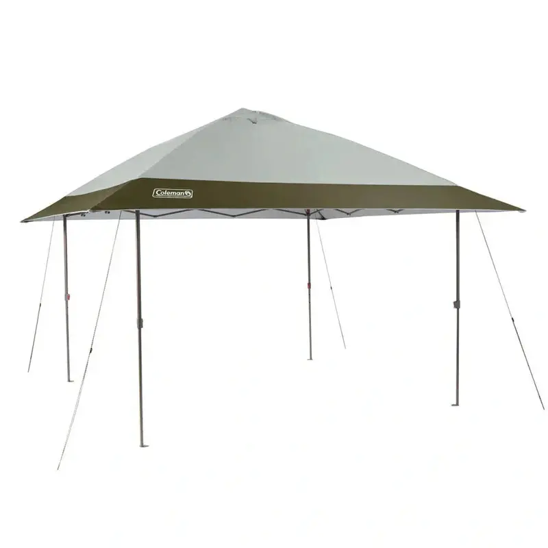 Coleman Instant Eaved Pop-Up Canopy – 13 ft x 13 ft Weather-Resistant Shelter