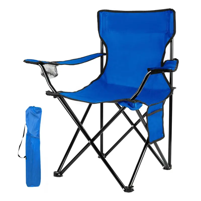 Compact Folding Camping Chair – Includes Carry Bag & Reinforced Alloy Frame