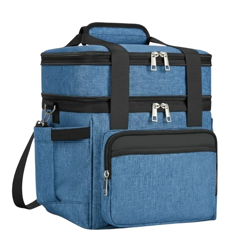 Dual-Volume Insulated Lunch Bag – Expandable 15L/22L Thermal Carrier 3