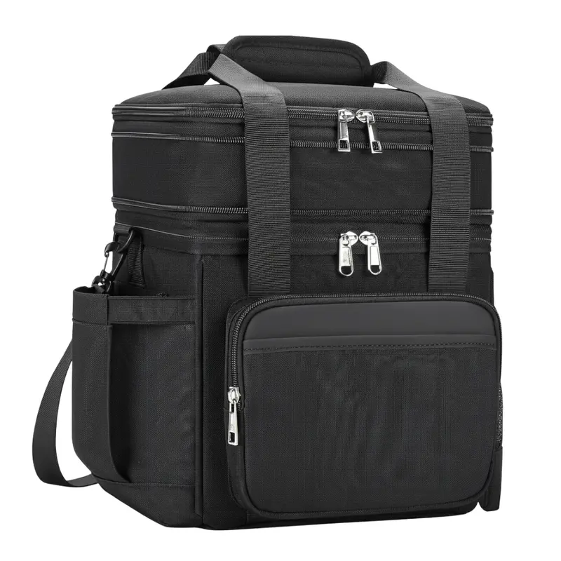 Dual-Volume Insulated Lunch Bag – Expandable 15L/22L Thermal Carrier