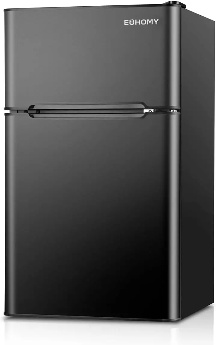 Euhomy 3.2 Cu.Ft Compact Mini Fridge – Built-In Freezer Compartment & Energy-Efficient Design
