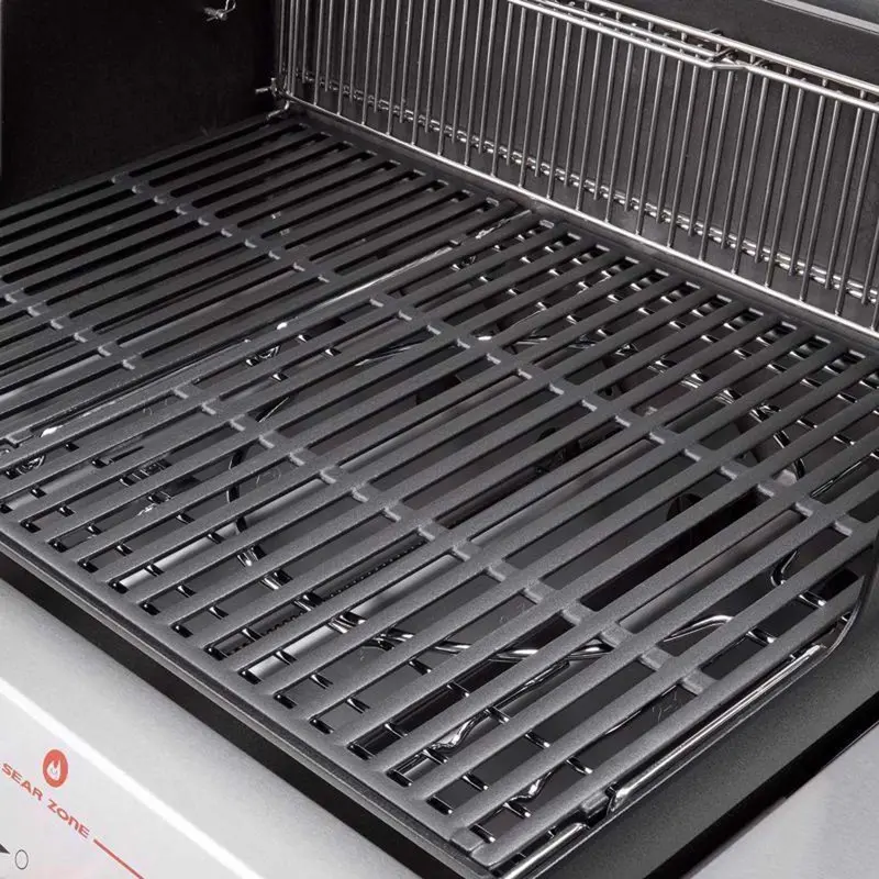 Genesis E-335 Liquid Propane Grill – 3-Burner Model with Deep Ocean Blue Powder-Coated Finish