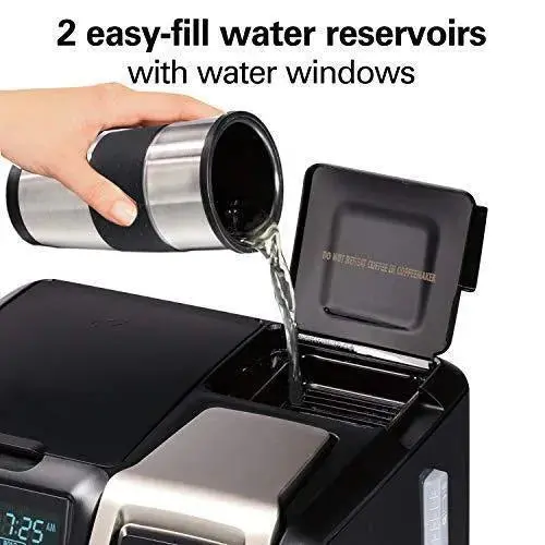 Hamilton Beach FlexBrew Thermal Coffee Maker — Dual-Brew (K-Cup® or Grounds), Programmable Timer