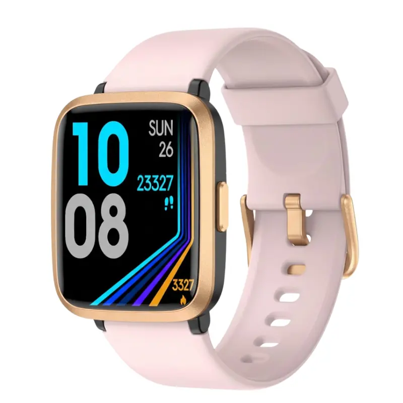 HD Smart Fitness Watch with 1.3" Display, Real-Time Heart Rate Tracking & Phone Alerts