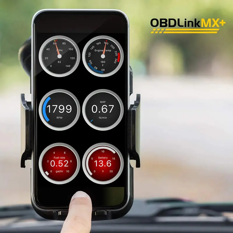 OBDLink MX+ Bluetooth OBD2 Scanner – Universal Vehicle Diagnostics Tool for iOS, Android, and Windows