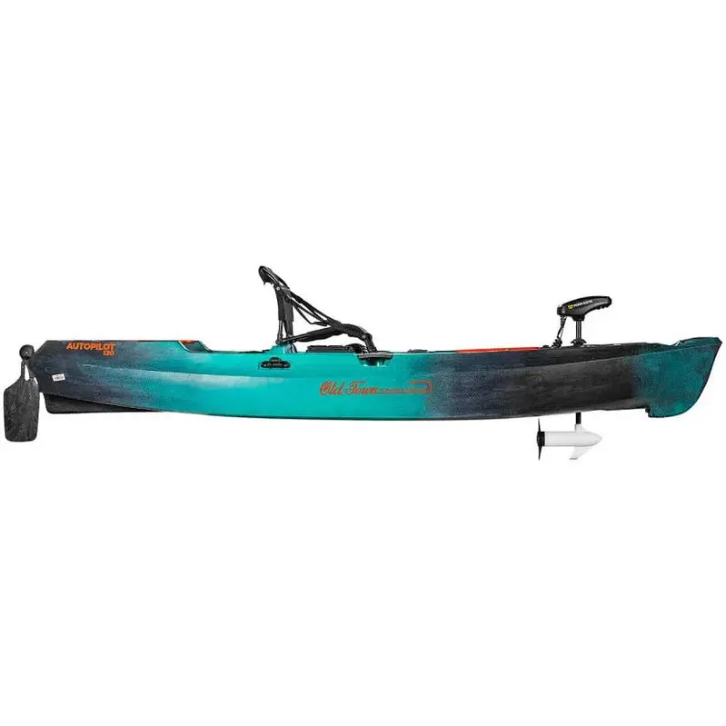 Old Town Sportsman AutoPilot 120 Angling Kayak – 12 ft Motor-Ready Hull with Seamless Minn Kota Compatibility