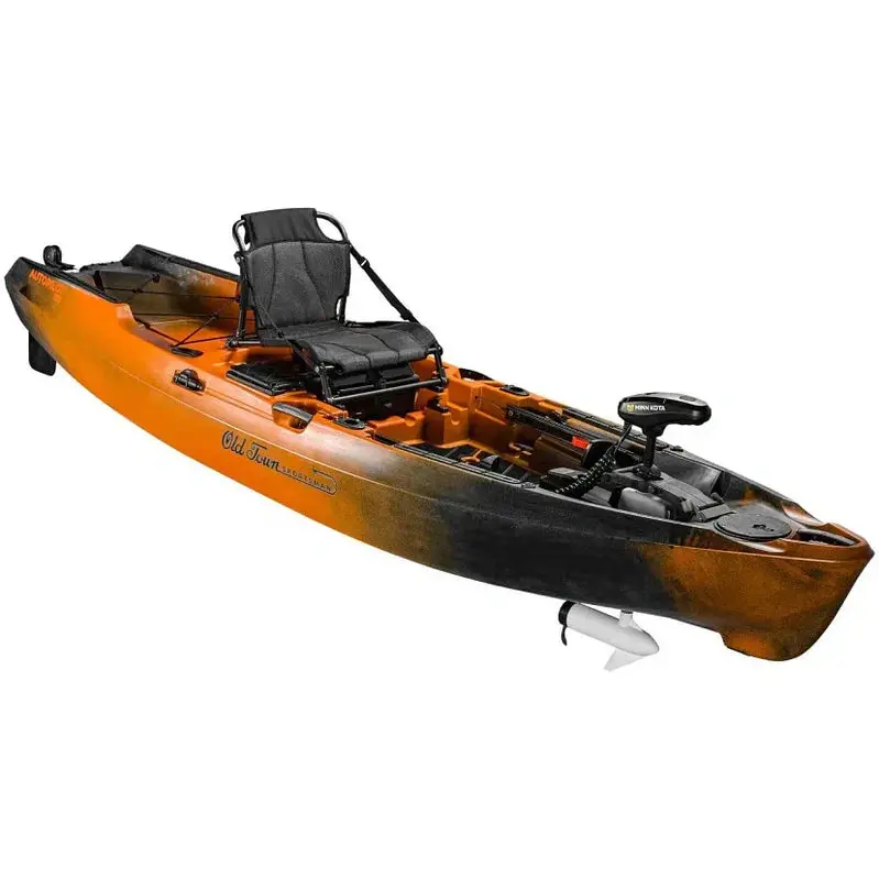 Old Town Sportsman AutoPilot 120 Motorized Fishing Kayak – 12-Foot Angler-Ready Design with Integrated Minn Kota Trolling Motor