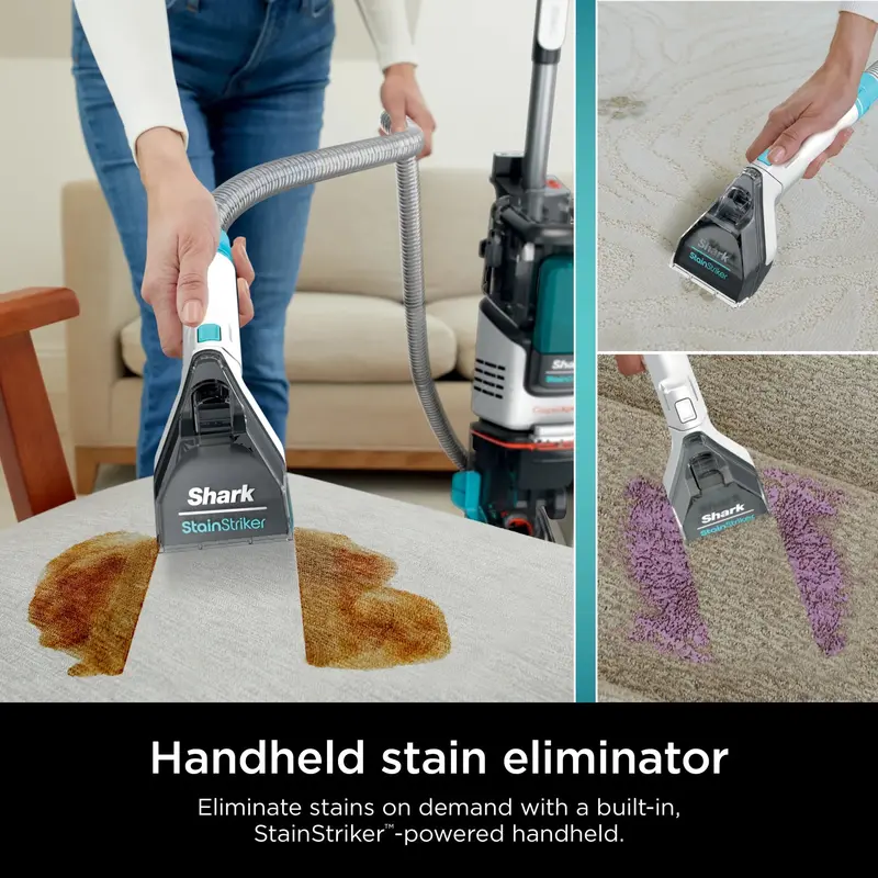 Shark CarpetXpert Deep-Clean Extractor – Advanced StainStriker Technology for Professional-Grade Carpet Cleaning