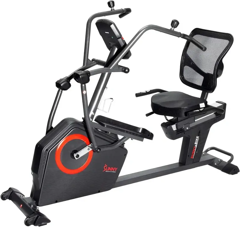 SunnyFit SF-RBE4886SMART Smart Recumbent Elliptical – Bluetooth-Connected Cross Trainer with Arm/Leg Engagement & Low-Entry Seating