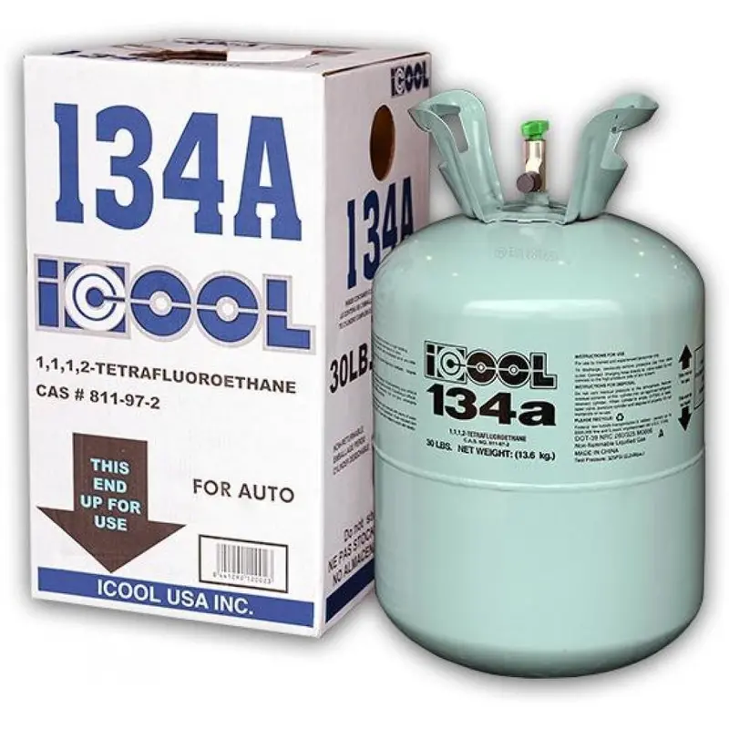 USA-Made R-134A Refrigerant – 30 lb Industrial-Grade Canister for Automotive Air Conditioning and Commercial Refrigeration Systems