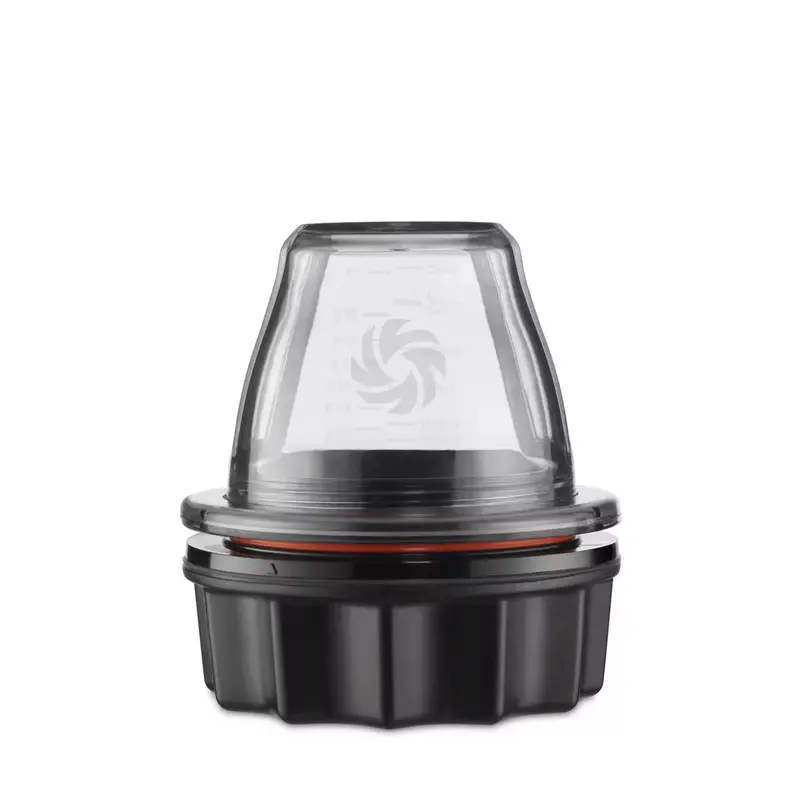 Vitamix Blending Cup and Bowl Starter Kit — 5-Piece BPA-Free Set with Self-Detect Technology, Sleek Black Finish